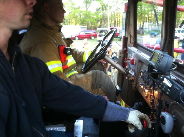 Putting the winch in gear